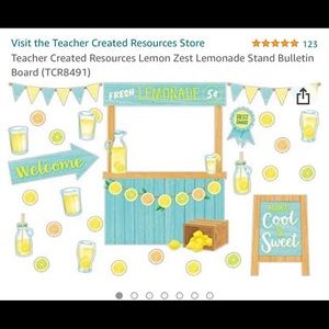 Full Lemon theme classroom decor
